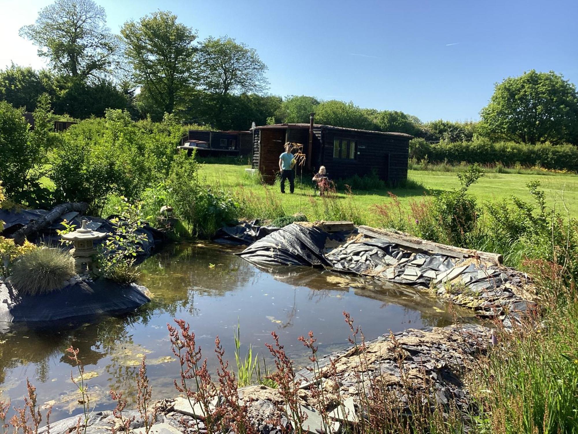 Vigo Retreat Boat Yurt Bed & Breakfast Wrotham Bagian luar foto